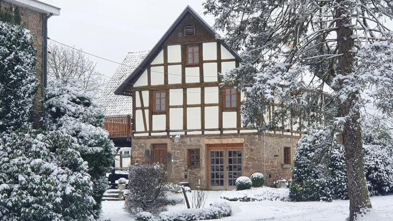 Ferienhaus Drakenhof Bad Salzuflen Exterior foto