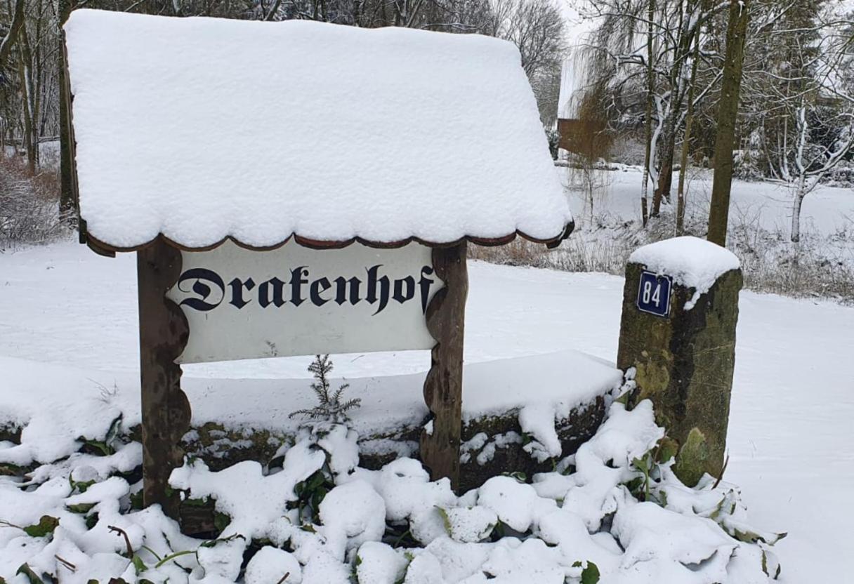 Ferienhaus Drakenhof Bad Salzuflen Exterior foto