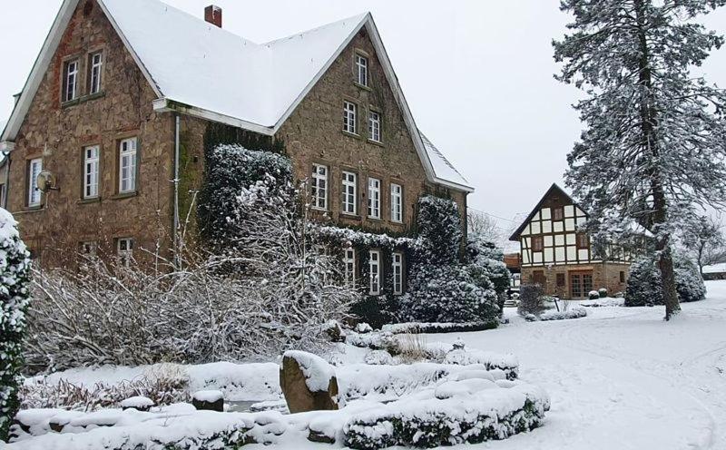 Ferienhaus Drakenhof Bad Salzuflen Exterior foto
